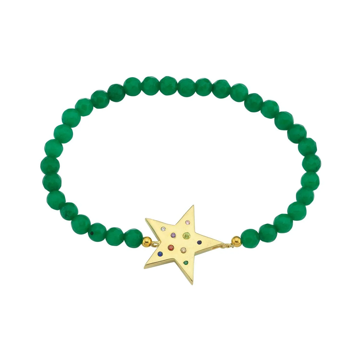 Crystal Star Beaded Stretch Bracelets sold by The Sis Kiss product image thumbnail 4