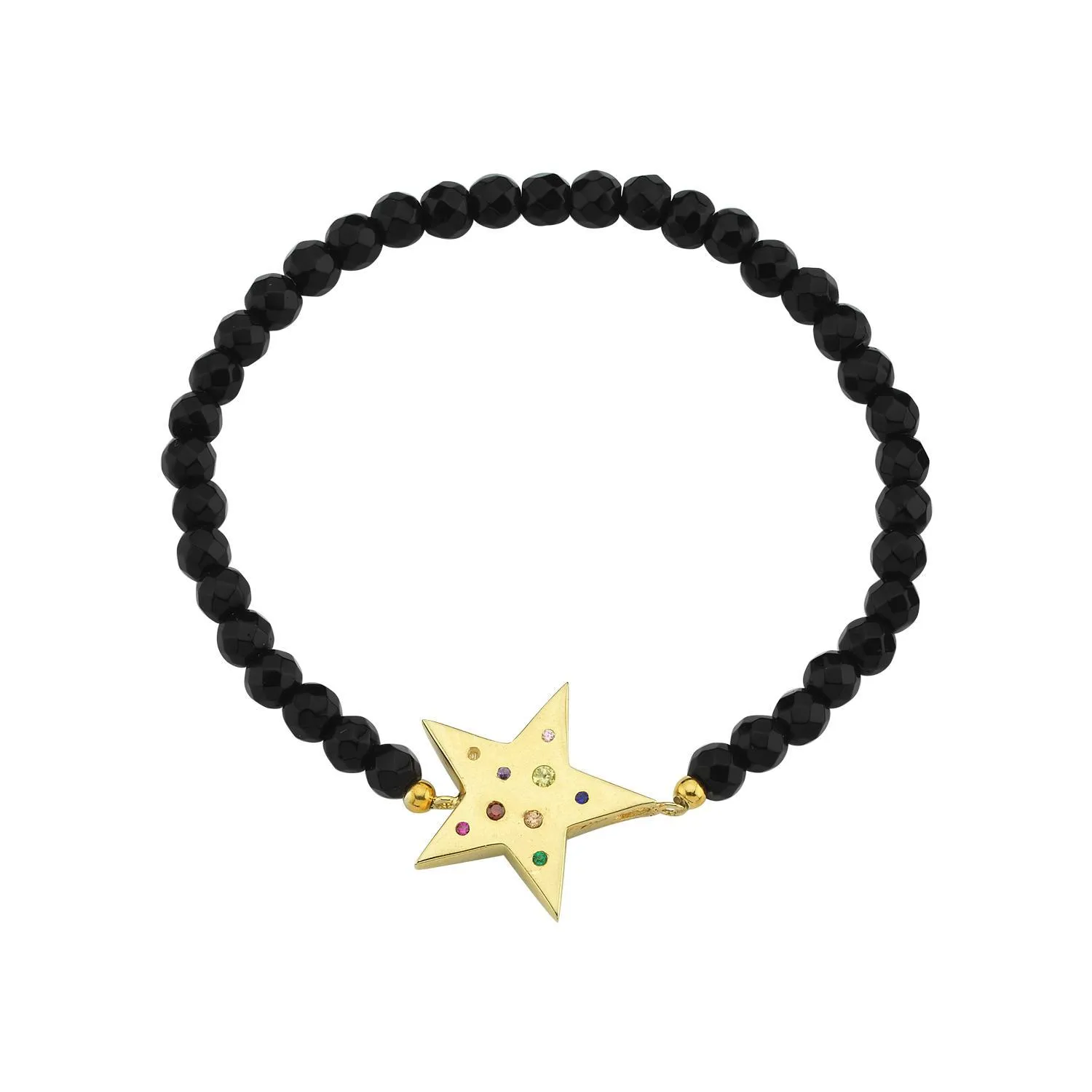 Crystal Star Beaded Stretch Bracelets sold by The Sis Kiss product image thumbnail 3