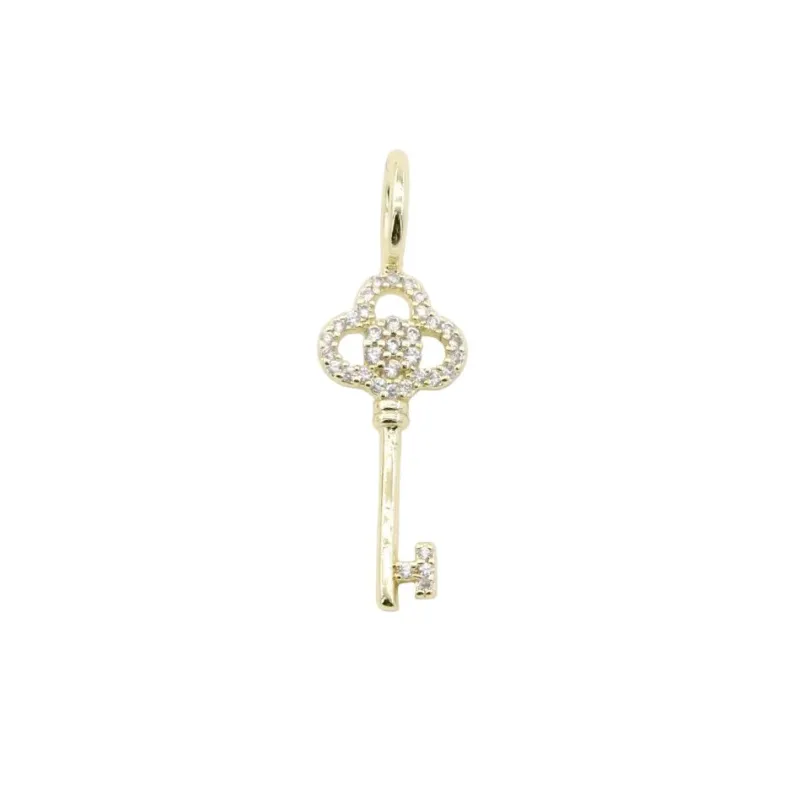 Kensington Key Charm Necklace sold by The Sis Kiss