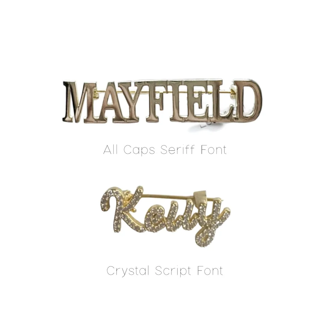 Signature Sideline Custom Crystal Brooch sold by The Sis Kiss product image thumbnail 3
