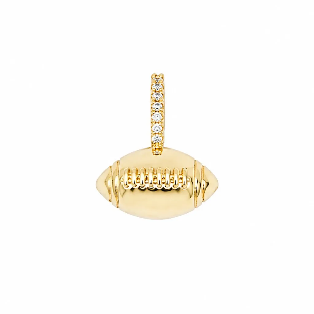 Football Charm sold by The Sis Kiss