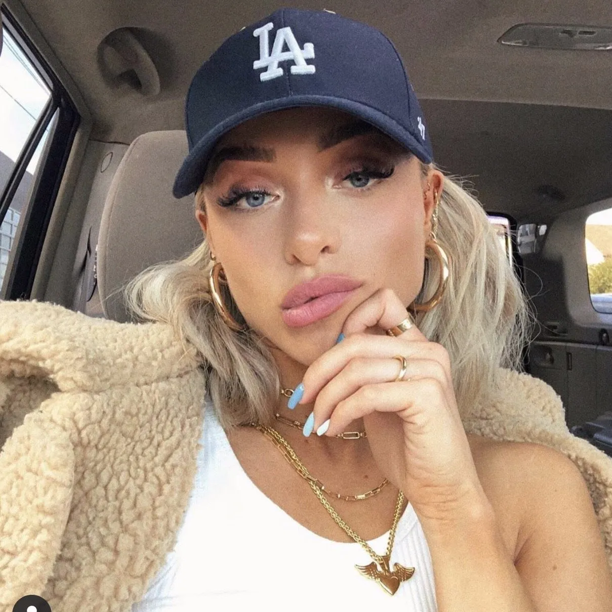 Double Ear Chain Earring sold by The Sis Kiss product image thumbnail 3