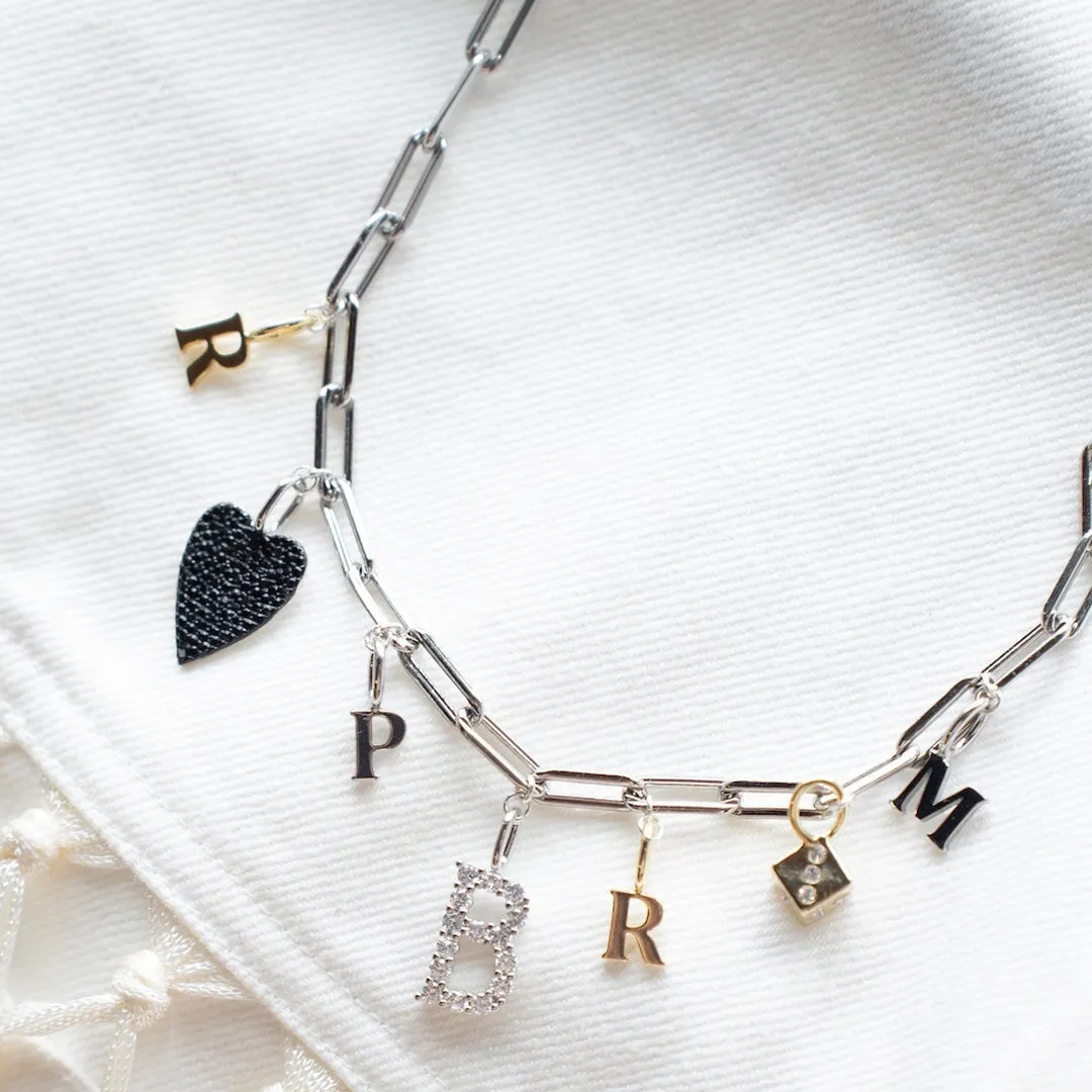 TSK Your Way Custom Charm Necklace sold by The Sis Kiss