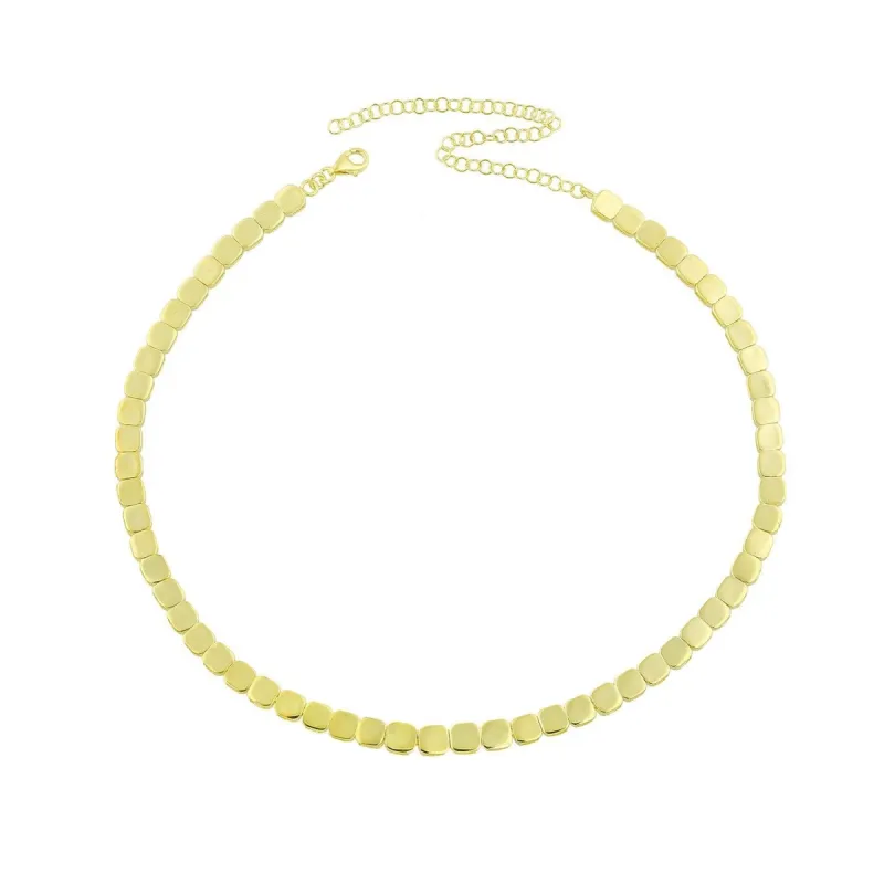 Splendid Squares Linked Choker sold by The Sis Kiss