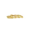 Gold Crystal Spiked Ring sold by The Sis Kiss