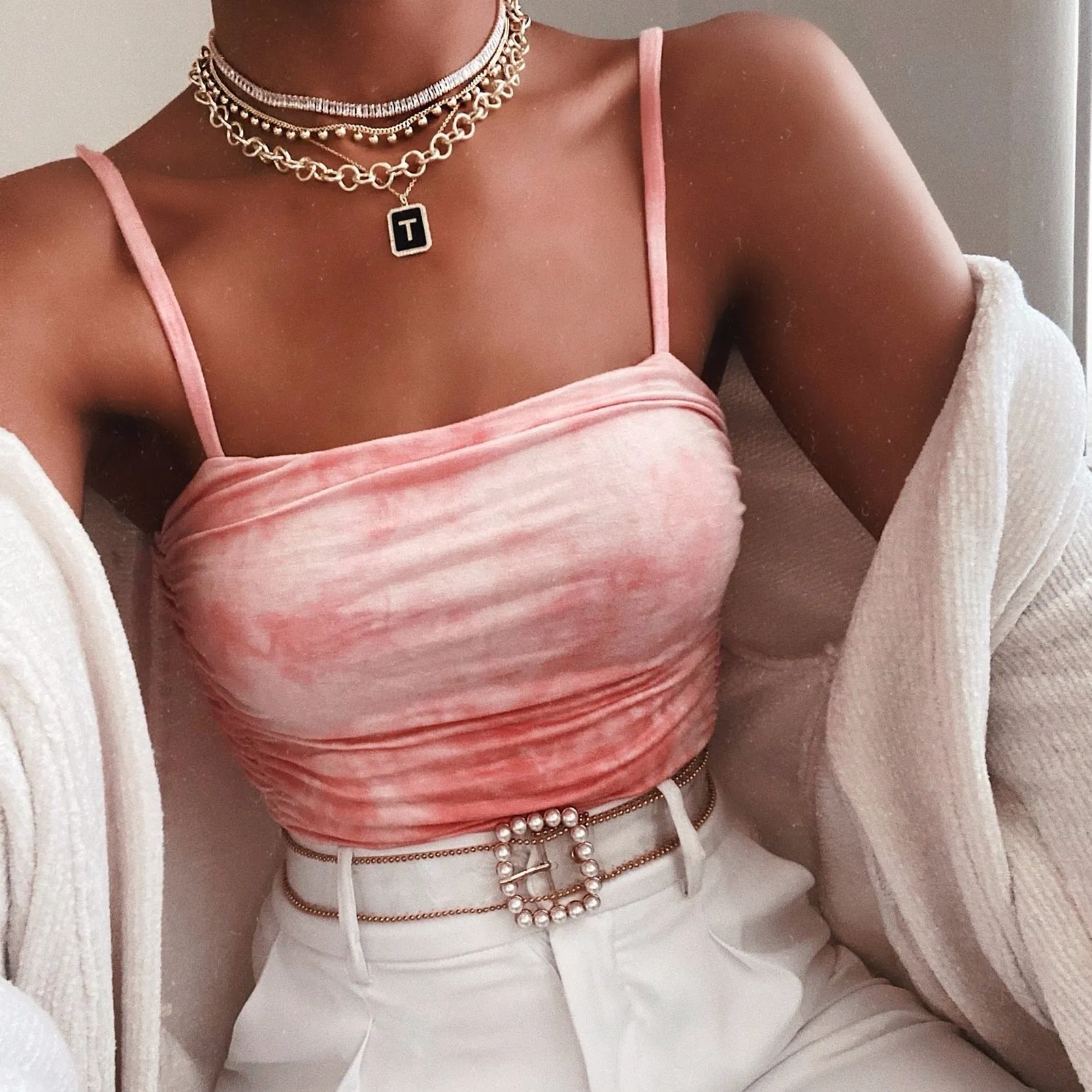 Linked Up Gold Choker sold by The Sis Kiss product image thumbnail 2