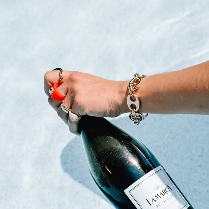 Bold Anchor Chain Bracelet sold by The Sis Kiss product image thumbnail 3