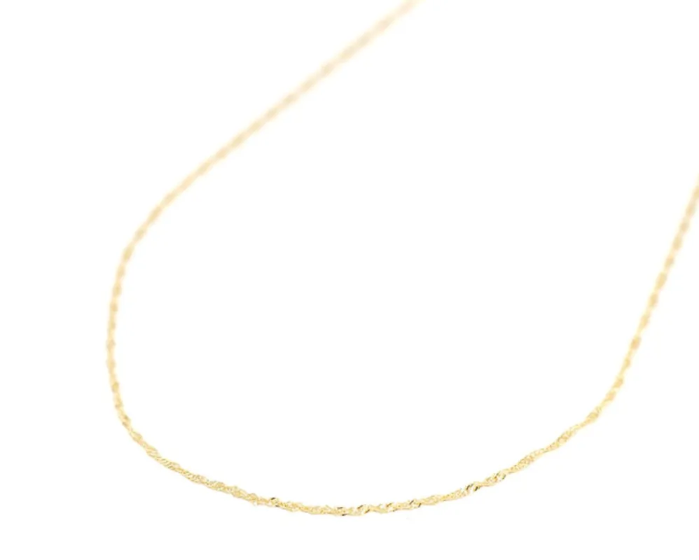 Skinny Twist Chain sold by The Sis Kiss