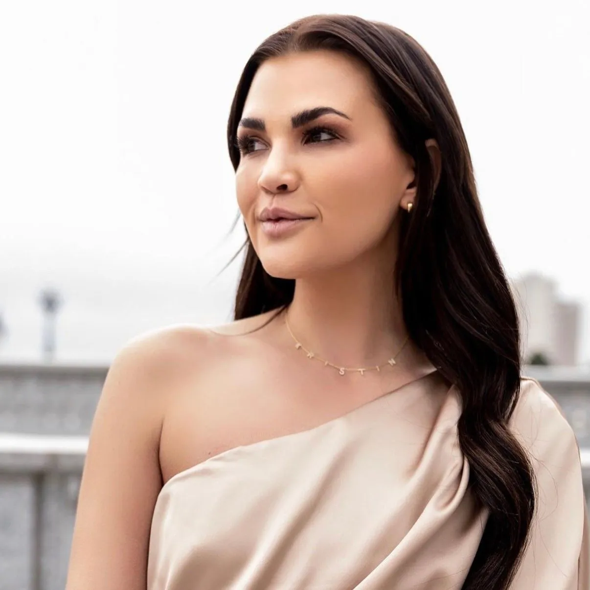 It’s All in a Name® *Mini* Personalized Necklace sold by The Sis Kiss product image thumbnail 3