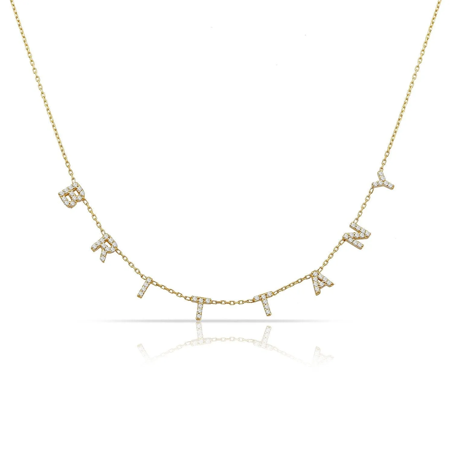 It’s All in a Name® *Mini* Personalized Necklace sold by The Sis Kiss