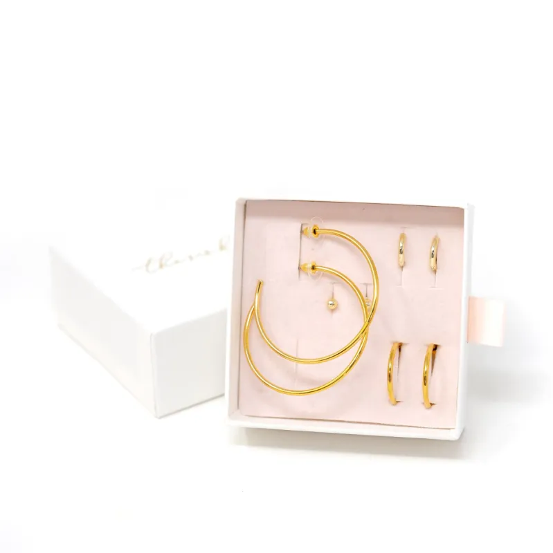 The Essentials Slim Earring Set sold by The Sis Kiss