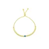 Blue Evil Eye Charm Bracelet sold by The Sis Kiss