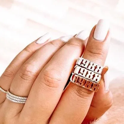 Custom Adjustable Anniversary Ring sold by The Sis Kiss product image thumbnail 2