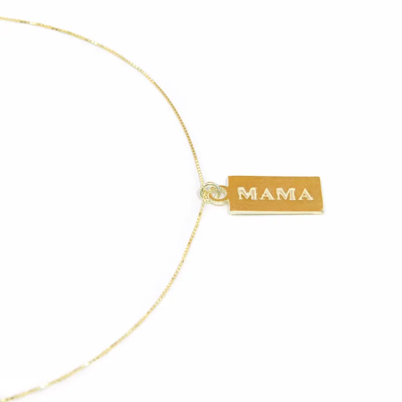 Mantra Tag Necklace sold by The Sis Kiss