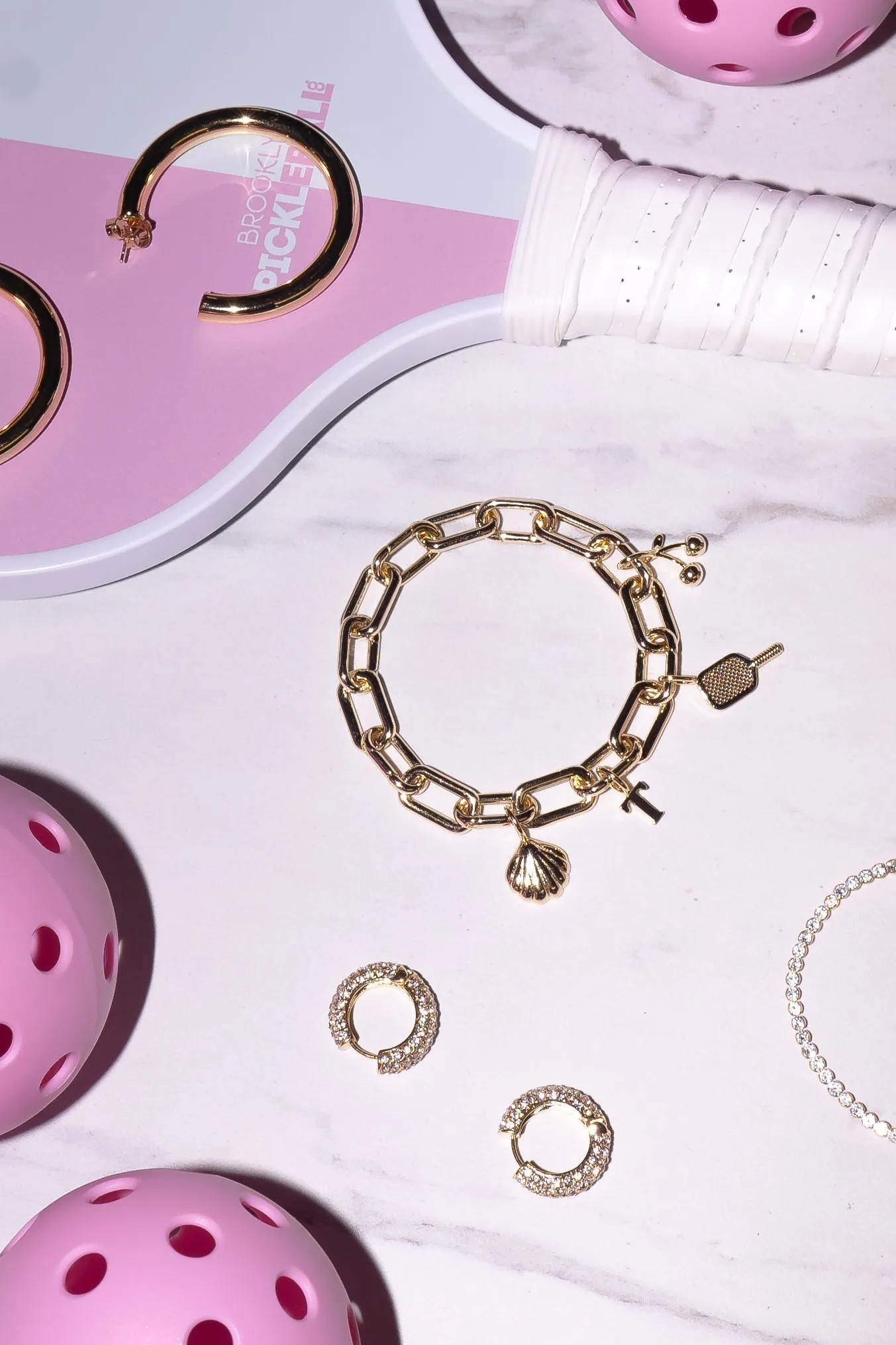 Token Charm Bracelet sold by The Sis Kiss product image thumbnail 3