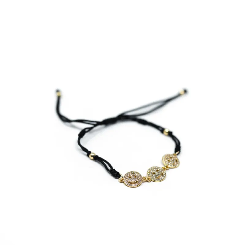 Sweet Smile Cord Bracelet sold by The Sis Kiss