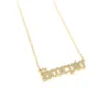 Zodiac Nameplate Necklaces sold by The Sis Kiss
