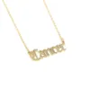 Zodiac Nameplate Necklaces sold by The Sis Kiss