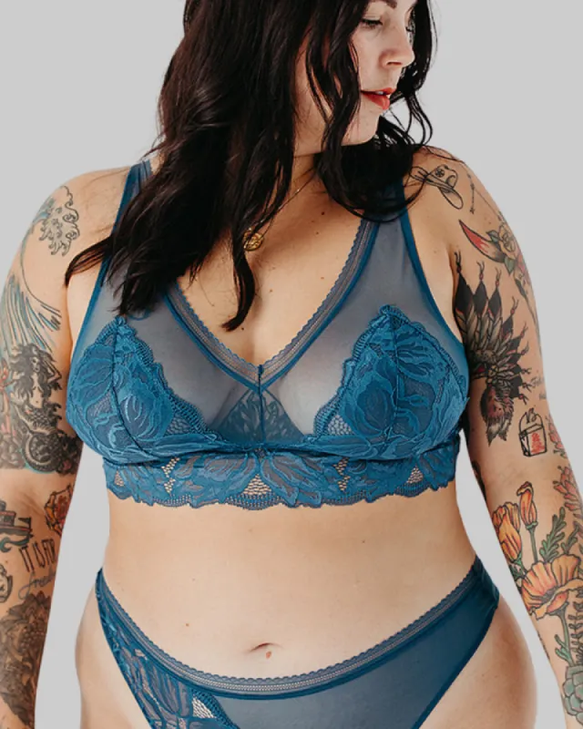 Alissa Sheer and Lace Bralette sold by Underclub
