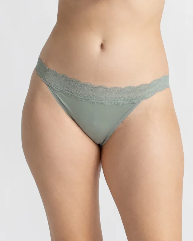 Brigitte Essential Thong - 2 Colors sold by Underclub
