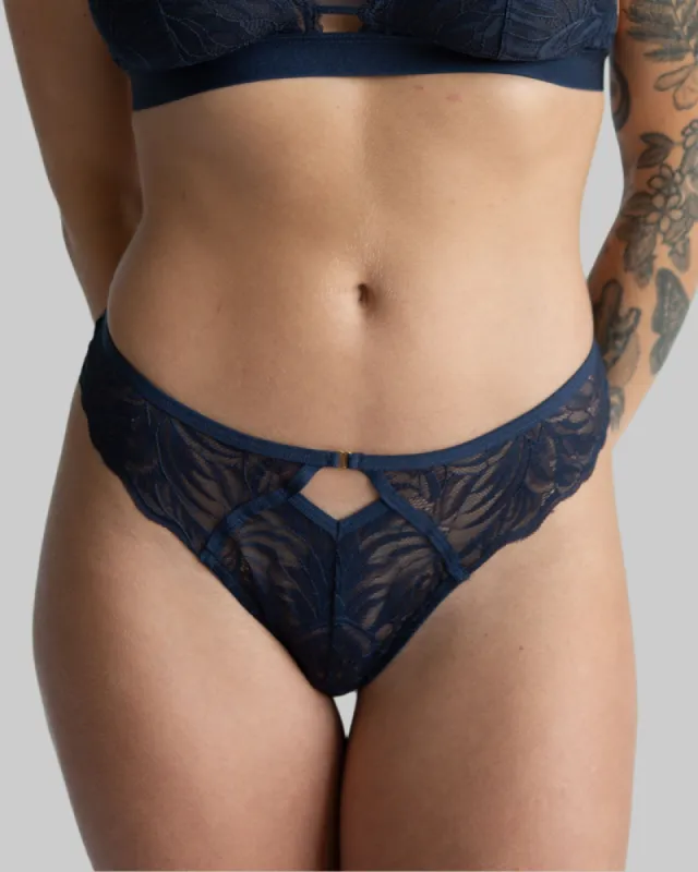 Annette Keyhole Lace Thong made by Underclub