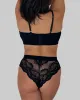 Underclub x Kilo Brava Amelia Wire-Free Lace Plunge Bralette and Bikini Set - MEMBER ADD ON sold by Underclub