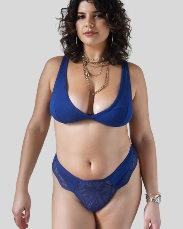 Celine Modal Lounge Bralette and Thong Set - MEMBER ADD ON sold by Underclub