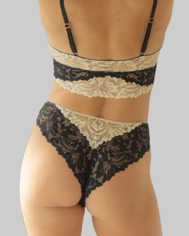 Helen Colorblock Lace Cheeky sold by Underclub