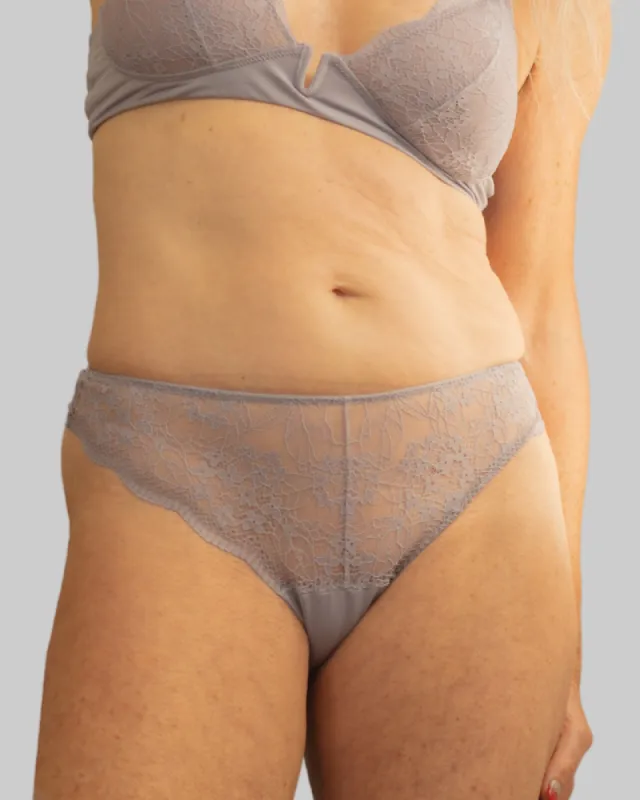 Maya U-Wire Lace & Shine Thong sold by Underclub