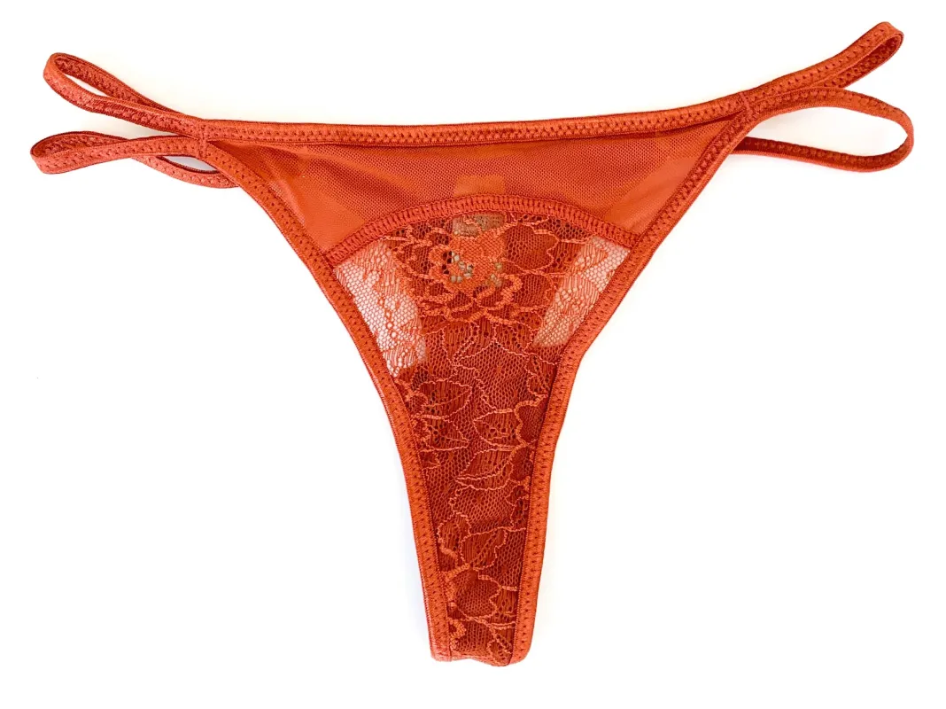 Ruthie Sheer/ Lace Thong sold by Underclub