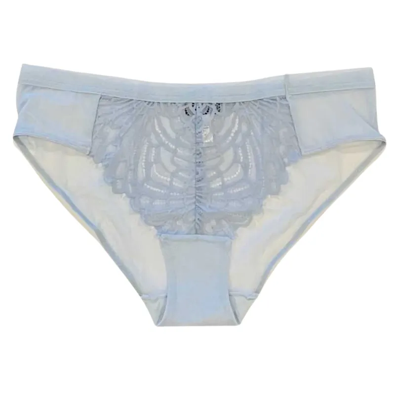 Juliet Eyelash Lace/Sheer Bikini sold by Underclub