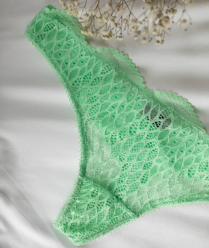 Chandra Lace and Seamless Thong sold by Underclub