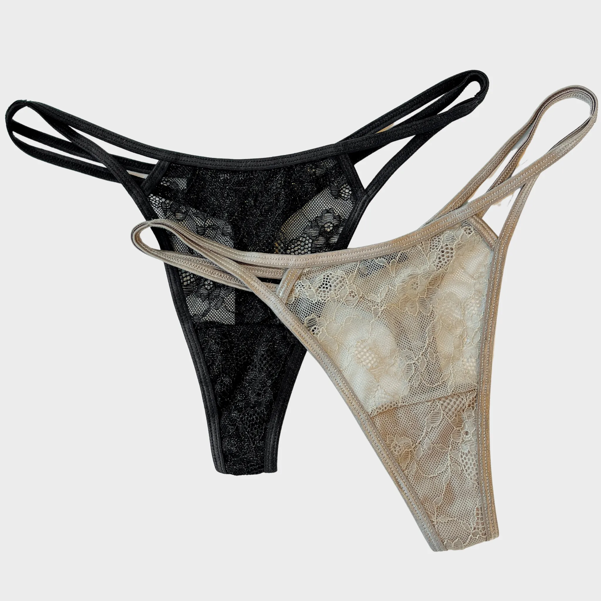Underclub Natalie Gold Foil Thong - 2 Colors sold by Underclub product image thumbnail 3