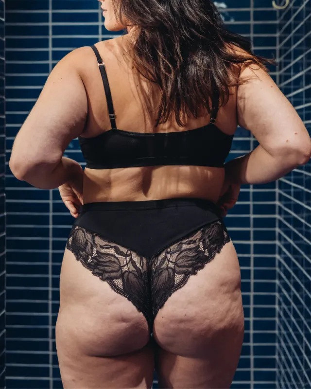 Underclub Whisper Modal and Lace Cheeky sold by Underclub