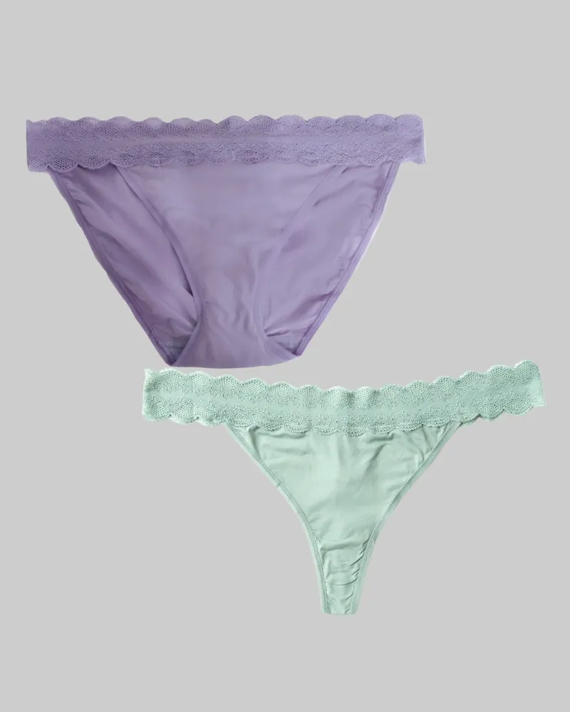 Basic Essentials Thong & Bikini 2-Pack sold by Underclub product image thumbnail 2