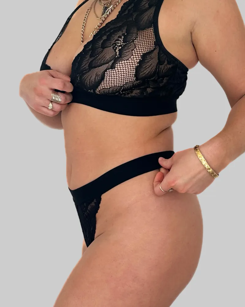 Underclub x Kilo Brava Amelia Lace Thong sold by Underclub product image thumbnail 3