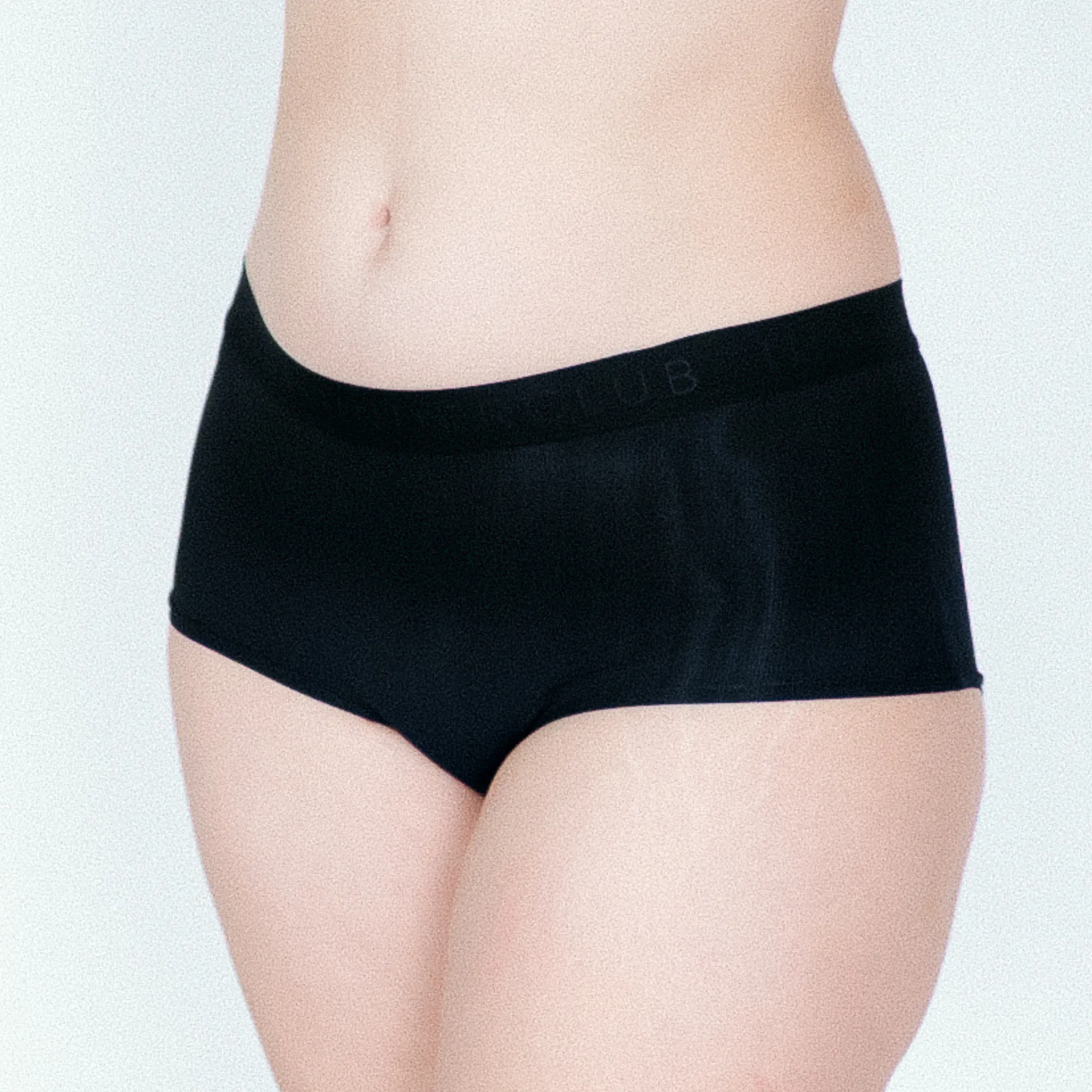 Super-Soft Essentials Ribbed Boyshort sold by Underclub product image thumbnail 3