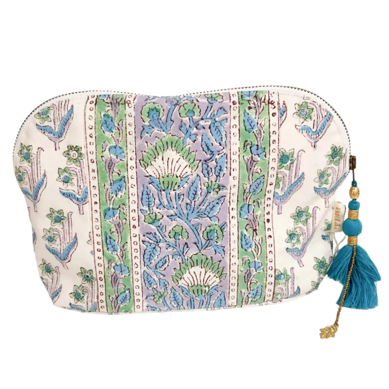 Clamshell Bag With Cotton Tassel sold by Alicia Bell