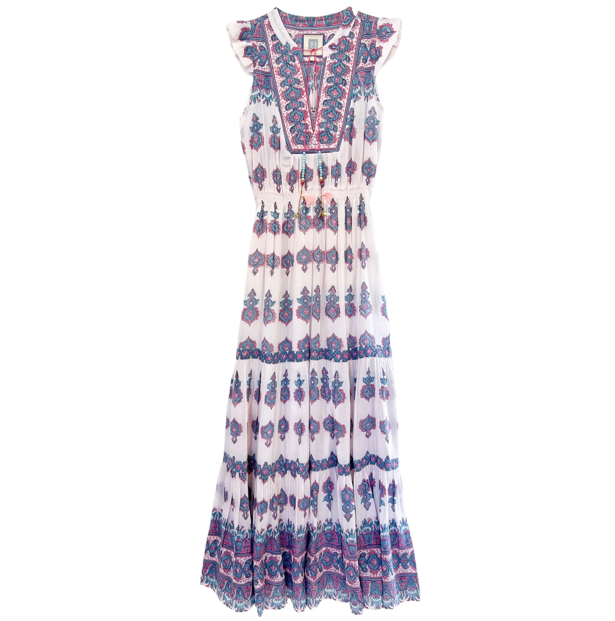 Lola Maxi Dress w Belt sold by Alicia Bell