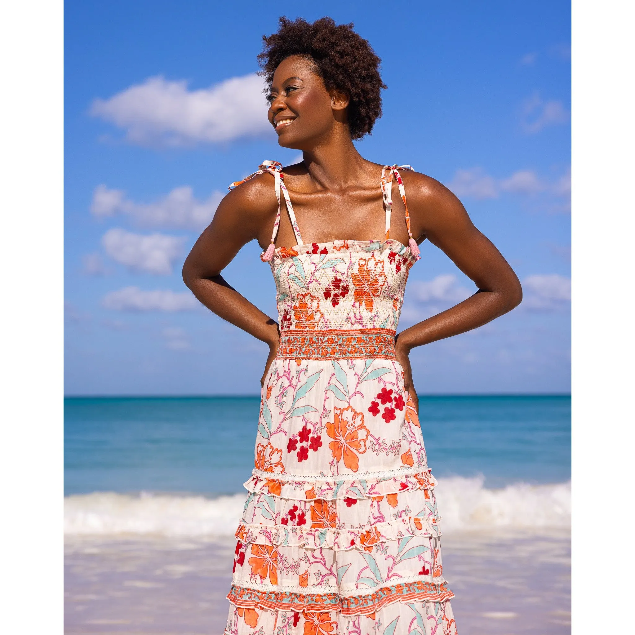 Liberty Midi Dress sold by Alicia Bell product image thumbnail 4