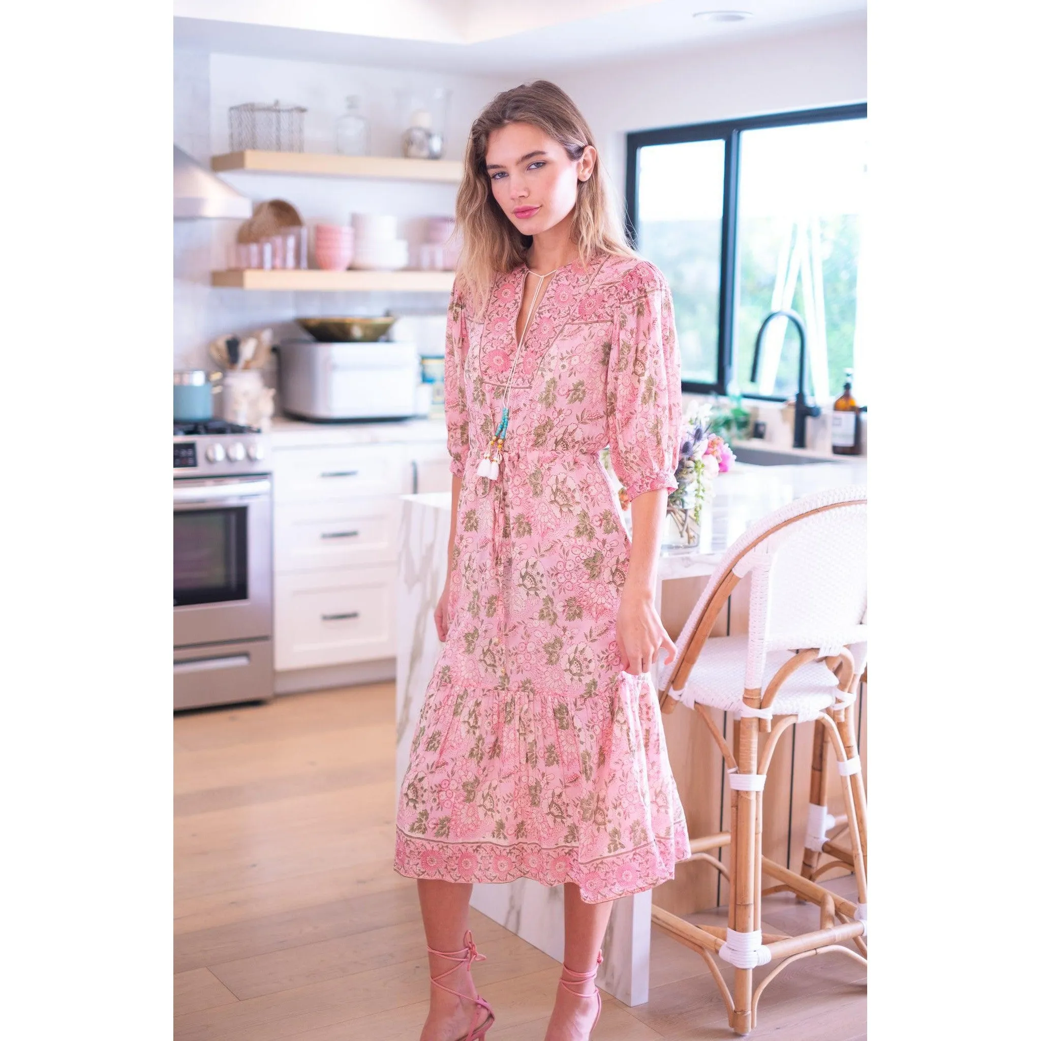 Carin Midi Dress sold by Alicia Bell product image thumbnail 3