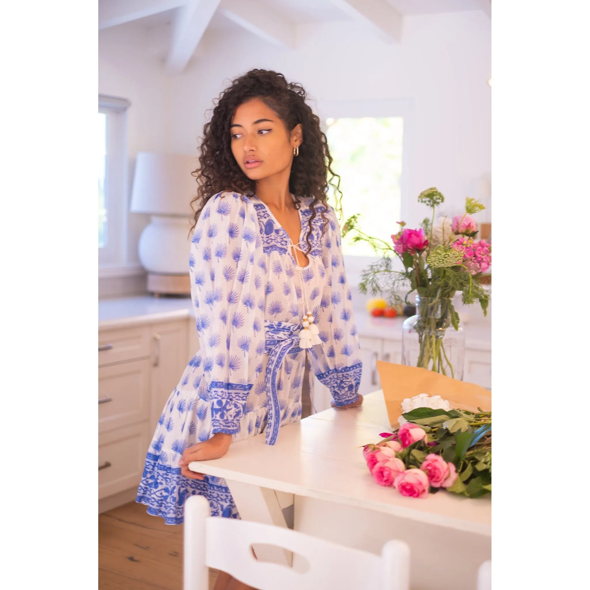 Adele Flounce Dress sold by Alicia Bell product image thumbnail 2