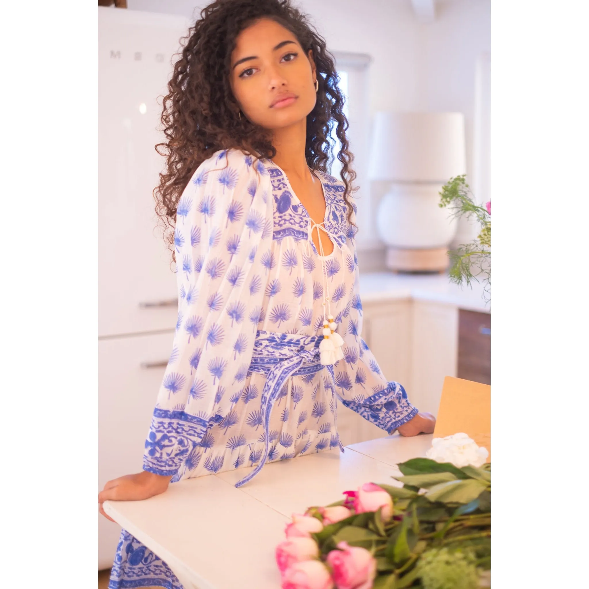 Adele Flounce Dress sold by Alicia Bell product image thumbnail 3