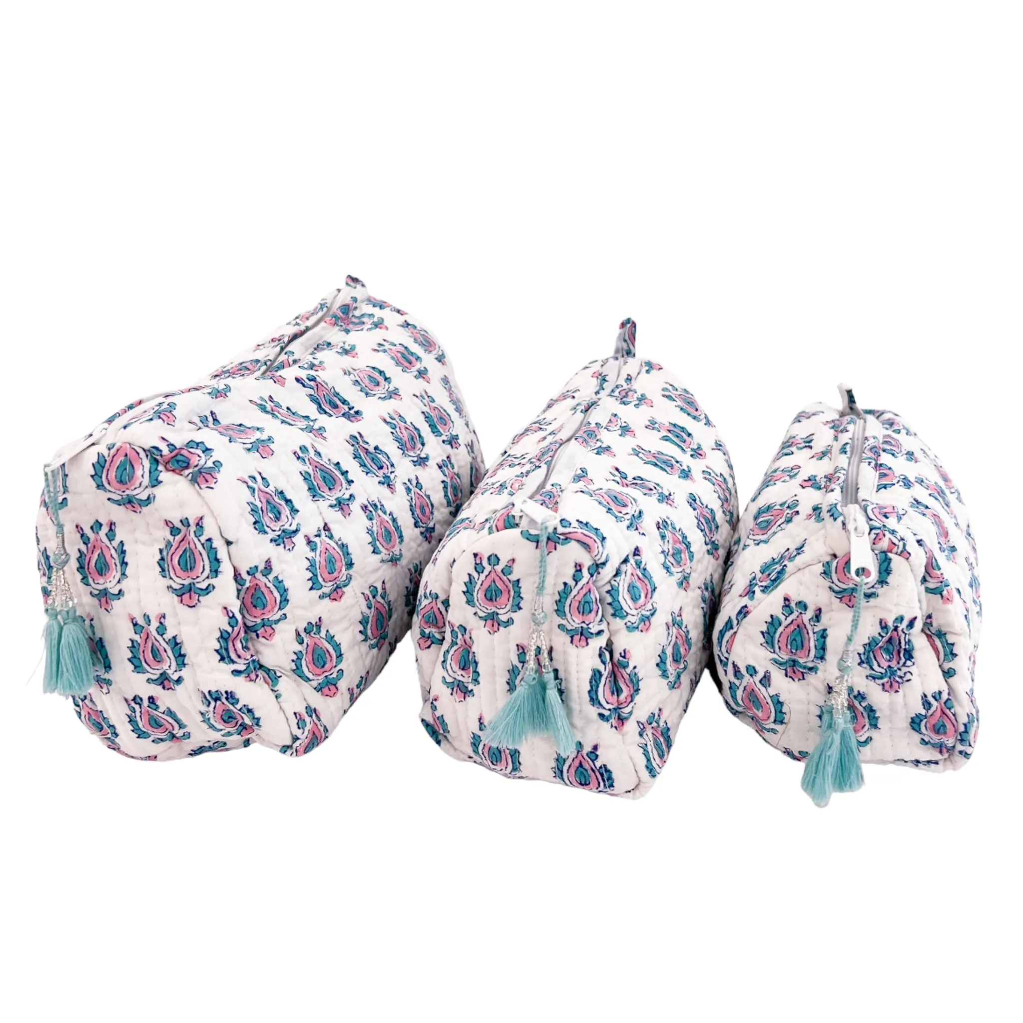 3 Piece Cosmetic Bag sold by Alicia Bell product image thumbnail 4