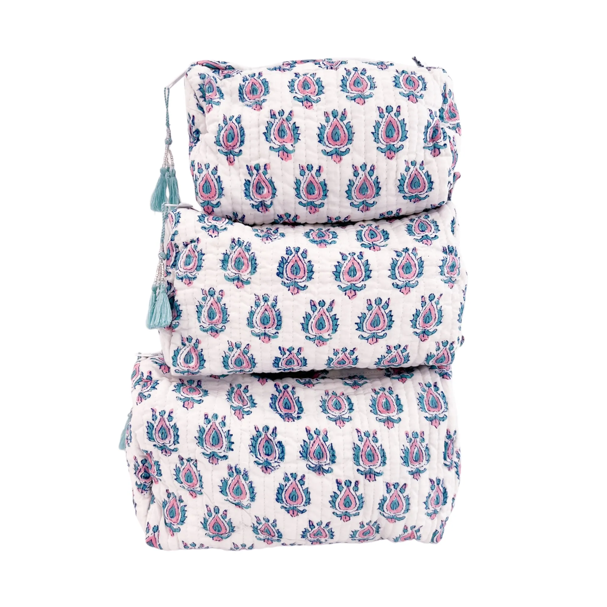 3 Piece Cosmetic Bag sold by Alicia Bell product image thumbnail 3