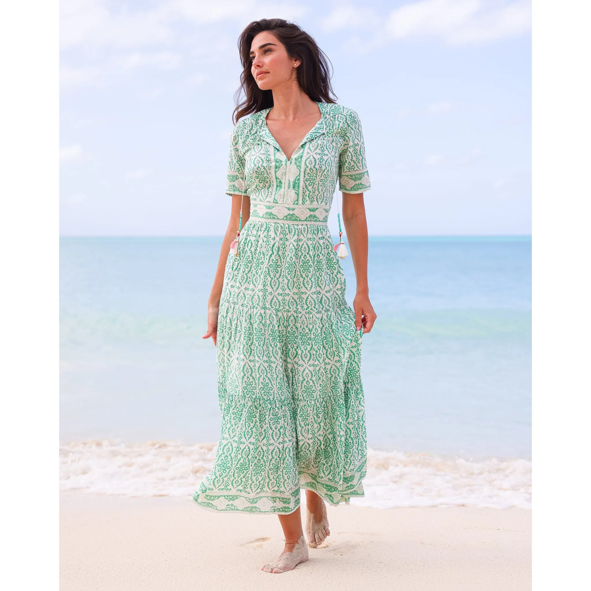 Bianca Maxi Dress sold by Alicia Bell product image thumbnail 5