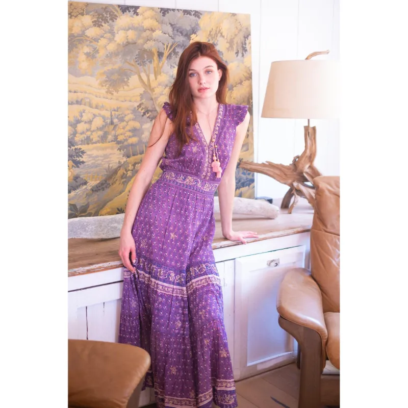 Purple Annabelle Maxi Dress sold by Alicia Bell