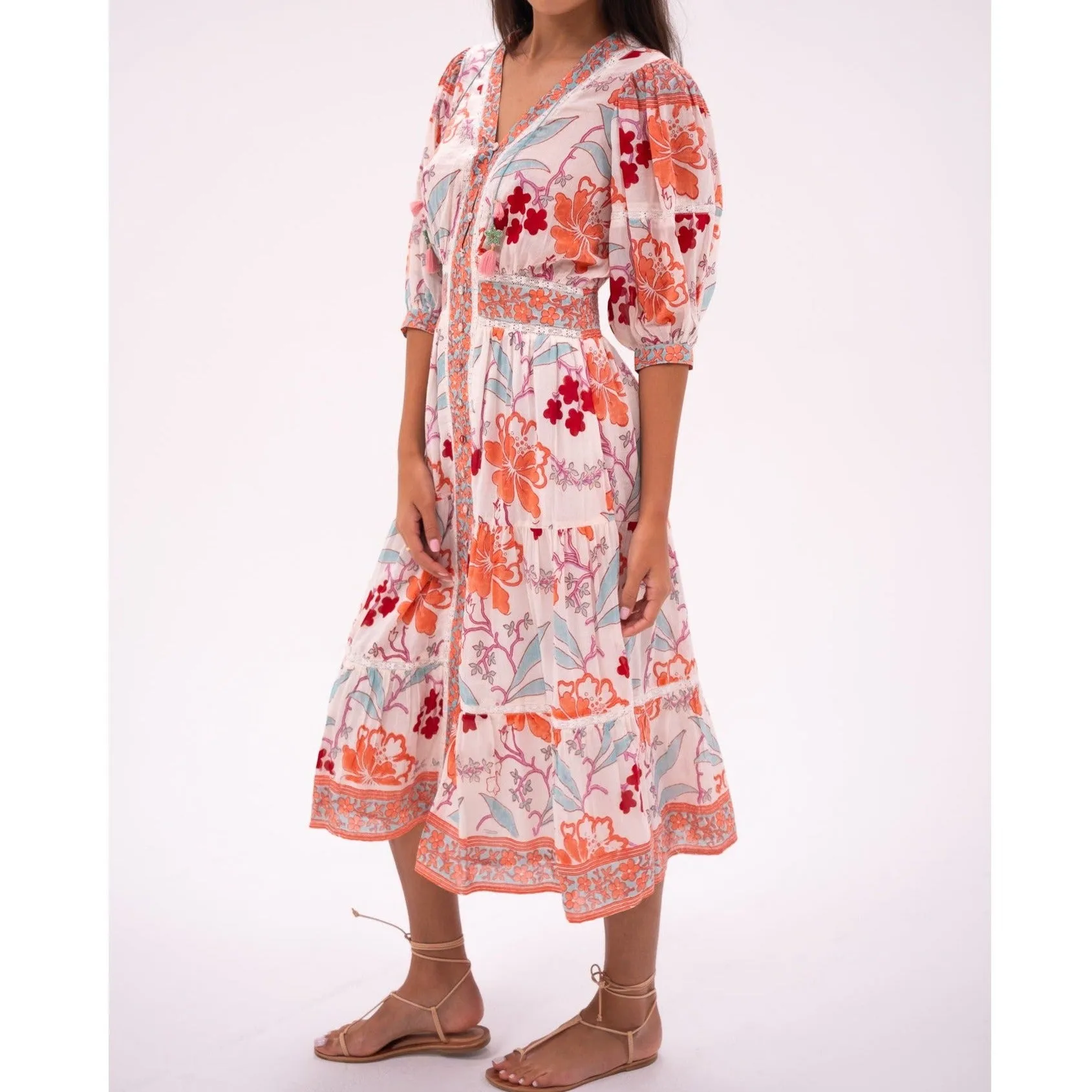 Ann Midi Dress sold by Alicia Bell product image thumbnail 2