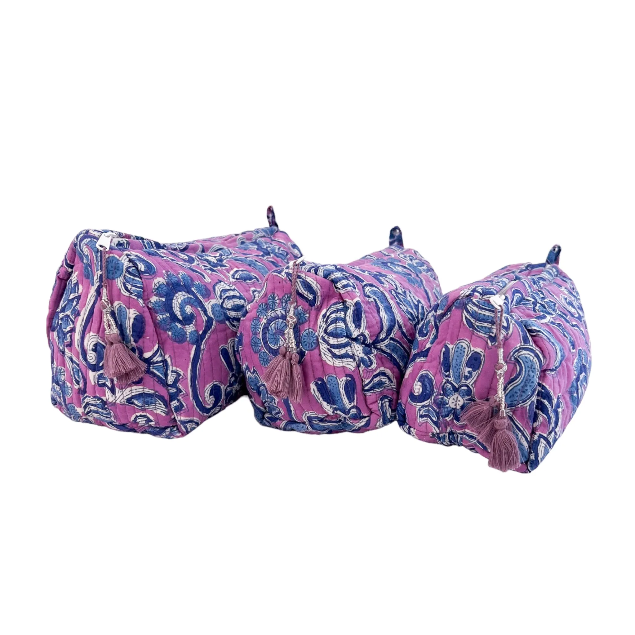 3 Piece Cosmetic Bag sold by Alicia Bell product image thumbnail 3