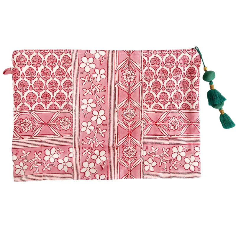 Large Cross Zipper Pouch sold by Alicia Bell